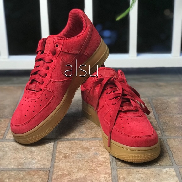 nike air force 1 rosu